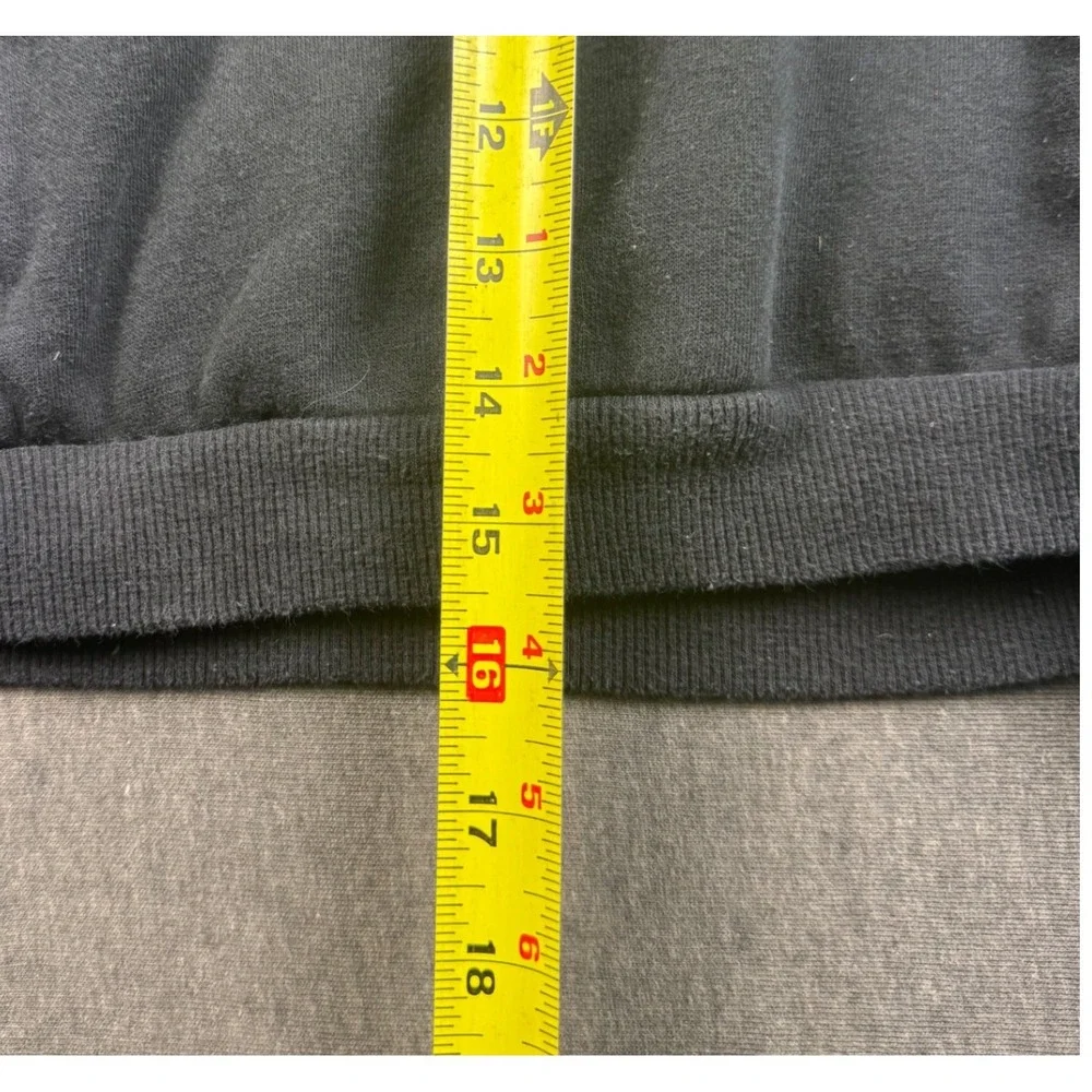 Nike Kids Pullover Hoodie Sweatshirt Black Graphic Logo‎ Size 6-7 Years
